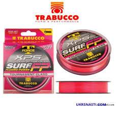 Леска монофильная Trabucco T-Force XPS Surf Fluoro Power размотка 300м розовая